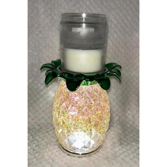 Bath & Body Works Glitter Swirl Pineapple Candle Holder - Picture 5 of 8